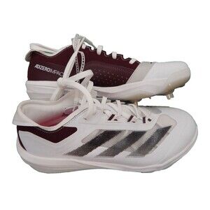 Adidas Adizero Impact BSB Baseball Cleats Shoes Mens Size 7 White ID0970 NWT